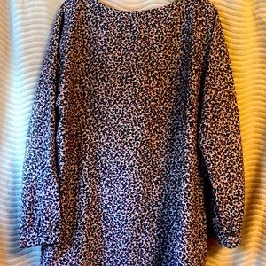 Animal print dress